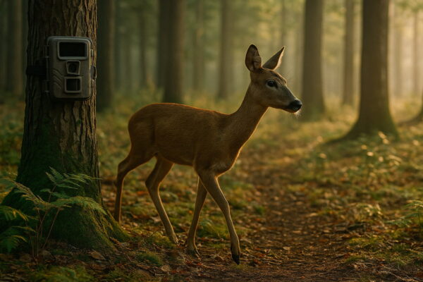 Wildkamera erfasst Reh im Wald – praktische Tipps für erste Aufnahmen und optimale Ergebnisse